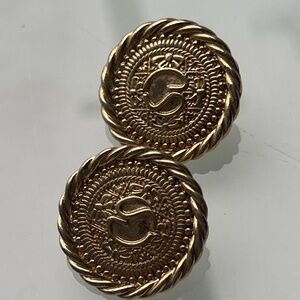 Vintage St. John Gold Earrings